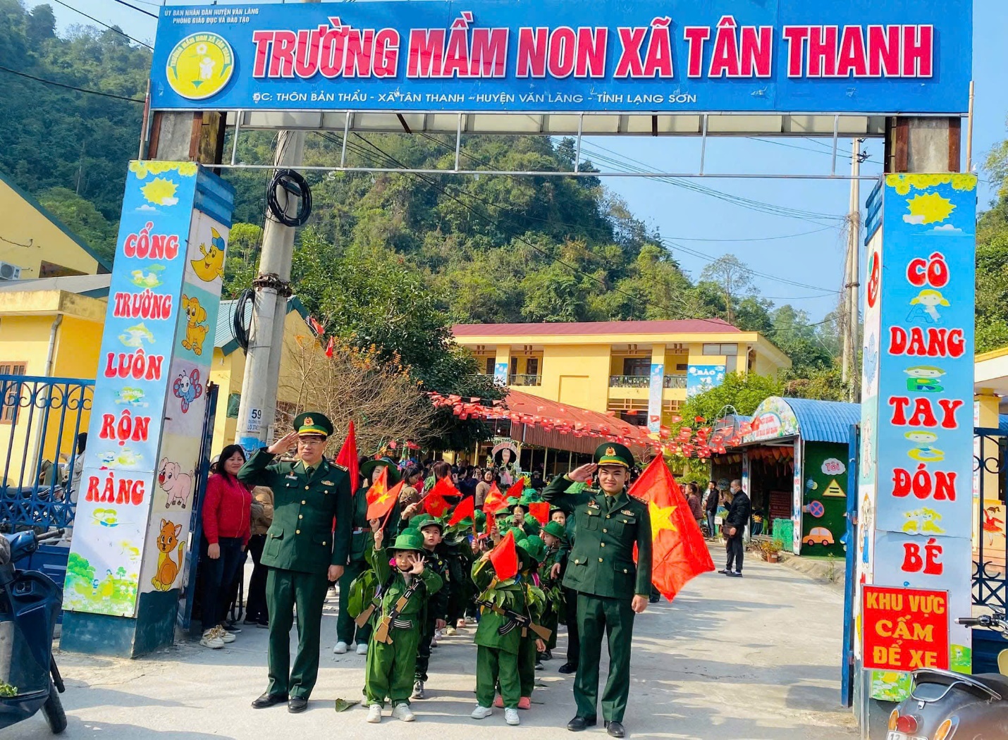 💐Hoạt động Chào mừng 80 năm ngày Thành lập Quân đội nhân dân Việt Nam 22/12/1944 - 22/12/2024 của Trường Mầm non xã Tân Thanh