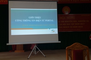 Tập huấn phần mềm Cổng thông tin điện tử tại Phòng Giáo dục và Đào tạo huyện Văn Lãng
