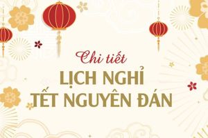 Lịch nghỉ Tết Nguyên đán Nhâm Dần 2022