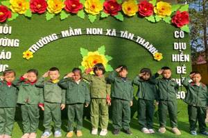 TRƯỜNG MN XÃ TÂN THANH CHÀO MỪNG KỈ NIỆM 78 NĂM NGÀY THÀNH LẬP QUÂN ĐỘI NHÂN DÂN VIỆT NAM (22/12/1944 - 22/12/2022)