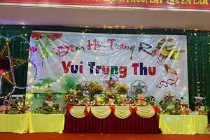 TRƯỜNG MẦM NON XÃ TÂN THANH TỔ CHỨC ĐÊM HỘI TRĂNG RẰM TẾT TRUNG THU CHO TRẺ NĂM HỌC 2023 - 2024