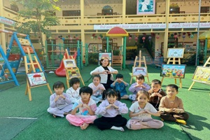 MỘT SỐ HOẠT ĐỘNG VỀ KỶ NIỆM NGÀY SINH ĐỒNG CHÍ HOÀNG VĂN THỤ CỦA TRƯỜNG MẦM NON XÃ TÂN THANH NĂM HỌC 2024–2025